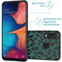 imoshion Design hoesje Samsung Galaxy A20e - Green Leopard