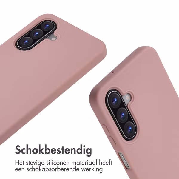 imoshion Siliconen hoesje met koord Samsung Galaxy A17 (5G) - Sand Pink