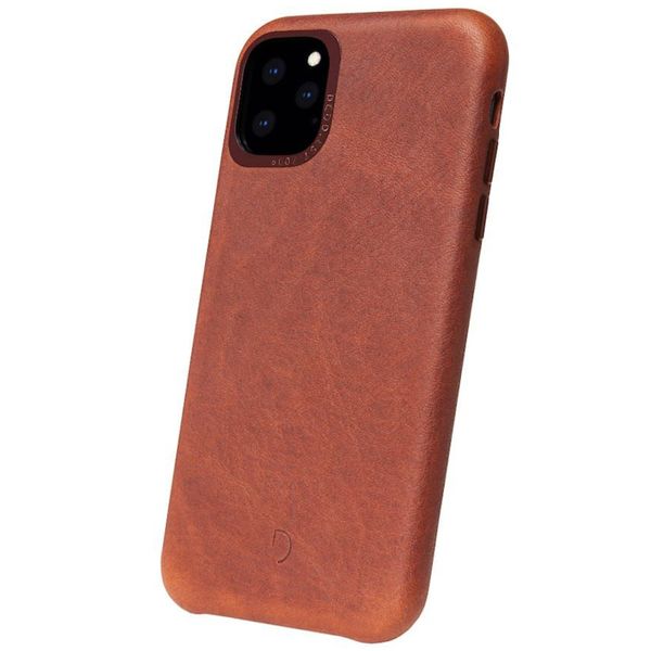 Decoded Leather Backcover iPhone 11 Pro Max - Bruin