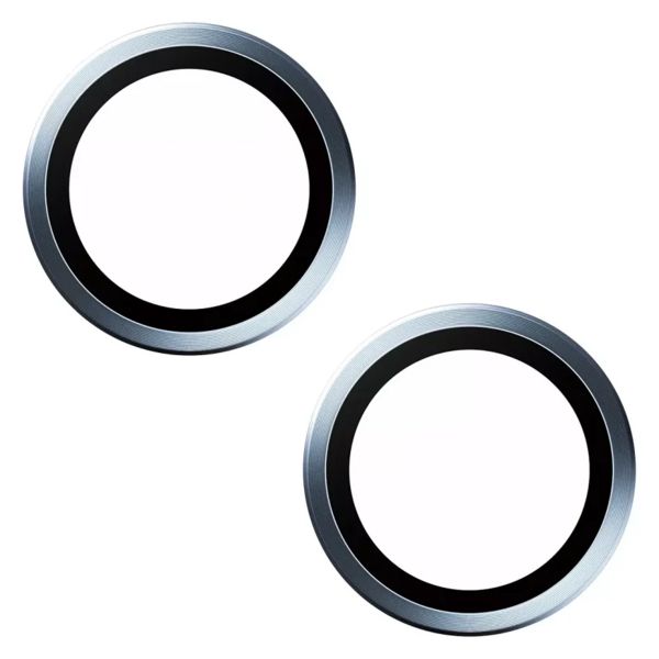 PanzerGlass Camera Protector Hoops Optic Rings Apple iPhone 15 / 15 Plus - Blue