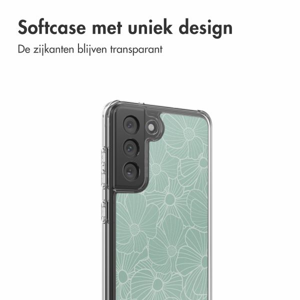 imoshion Design hoesje Samsung Galaxy S21 FE - Botanica