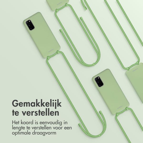 imoshion Color Backcover met afneembaar koord Samsung Galaxy S20 - Groen