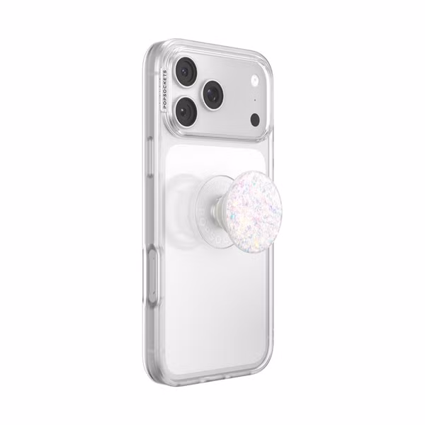 PopSockets PopTop - Iridescent Confetti White