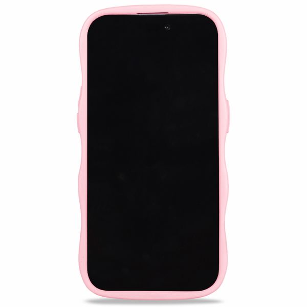 Holdit Wavy Case Apple iPhone 14/15 Plus - Roze
