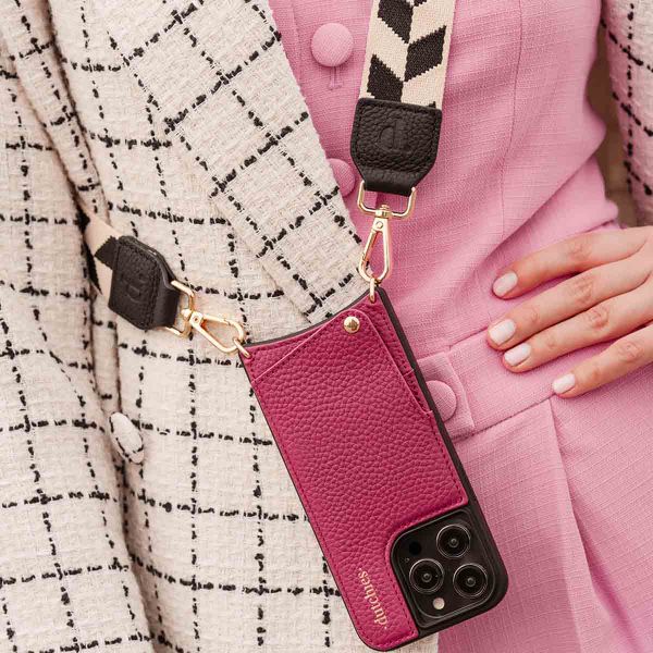 Dutchies Backcover met pashouder Apple iPhone 13 Pro Max - Ruby