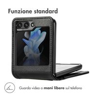 imoshion Luxe Bookcase Samsung Galaxy Z Flip 5 - Zwart