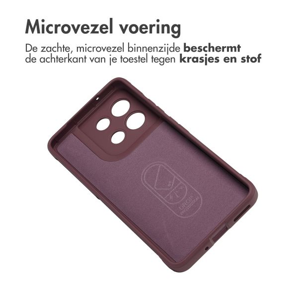 imoshion EasyGrip Backcover Motorola Moto G86 - Aubergine