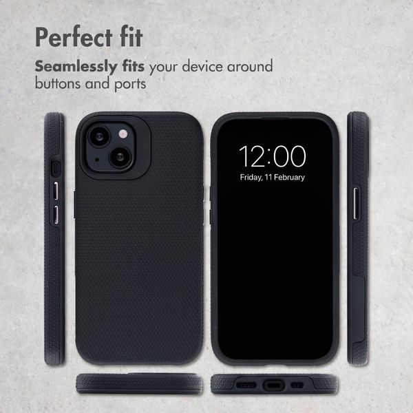 Accezz Tough Back Cover with MagSafe Apple iPhone 13 - Black