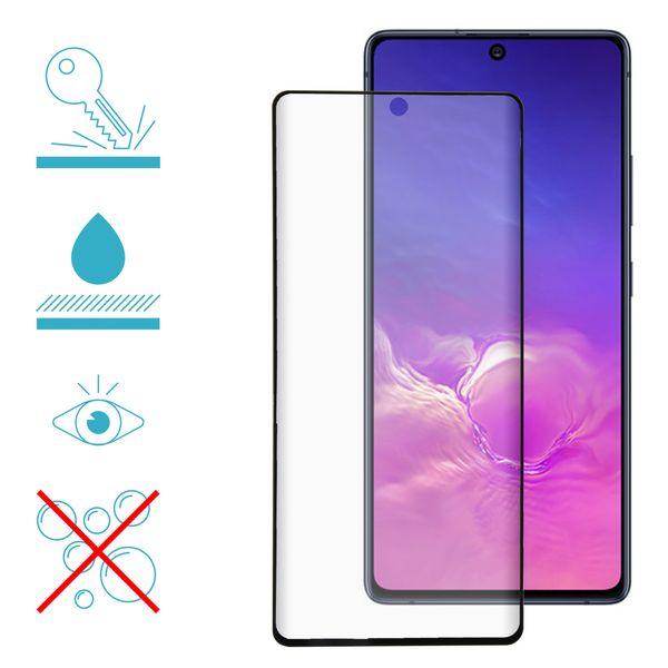 imoshion Anti-Shock Backcover Premium Screenprotector Galaxy S10 Lite