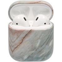 imoshion Design Hardcover Case AirPods 1 / 2 - Grijs Marmer