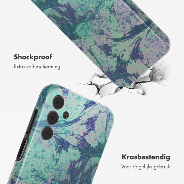 Selencia Vivid Tough Backcover Samsung Galaxy A15 (5G/4G) - Fresh Paint Green