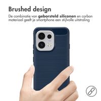 imoshion Brushed Backcover Oppo Reno 16 F - Donkerblauw