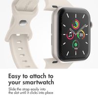 imoshion Silicone⁺ Strap Apple Watch | 44/45/46/49 mm - Size M/L - Starlight