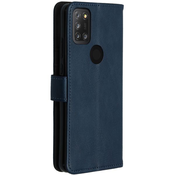 imoshion Luxe Bookcase Alcatel 3X (2020) - Donkerblauw
