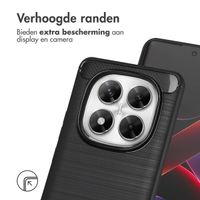 imoshion Brushed Backcover Xiaomi Poco X7 - Zwart