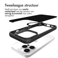 imoshion Rugged Hybrid Carbon Case met MagSafe Apple iPhone 14 Pro - Zwart