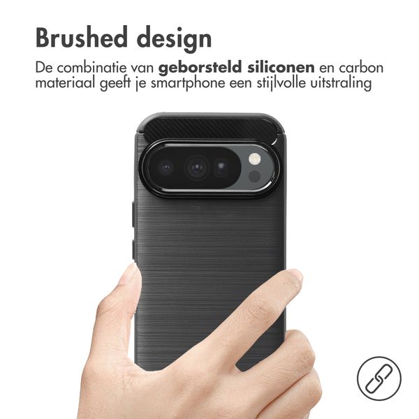 imoshion Brushed Backcover Google Pixel 11 Pro - Zwart