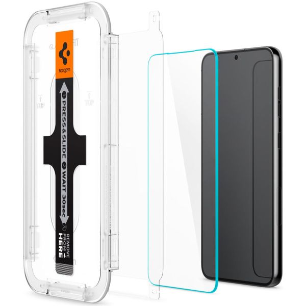 Spigen GLAStR EZ Fit Screenprotector + Applicator Samsung Galaxy S23