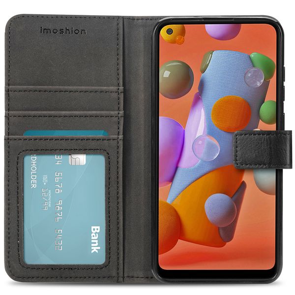 imoshion Luxe Bookcase Samsung Galaxy A11 / M11 - Zwart