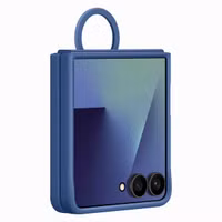 Samsung Originele Silicone Cover Ring Samsung Galaxy Z Flip 7 - Blue