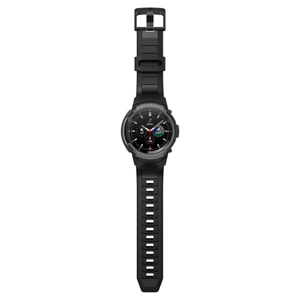 Spigen Rugged Armor™ Pro Case Samsung Galaxy Watch 4 - 46 mm - Charcoal Gray