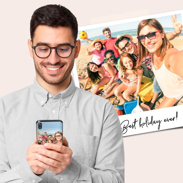 Ontwerp je eigen Samsung Galaxy S20 gel hoesje - Transparant