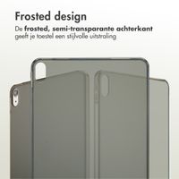 Accezz Frosted Backcover Apple iPad Air 11 inch (2025) M3 / (2024) M2 / Air 5 (2022) / Air 4 (2020) - Zwart
