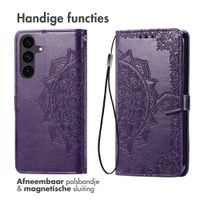 imoshion Mandala Bookcase Samsung Galaxy S26 FE - Paars
