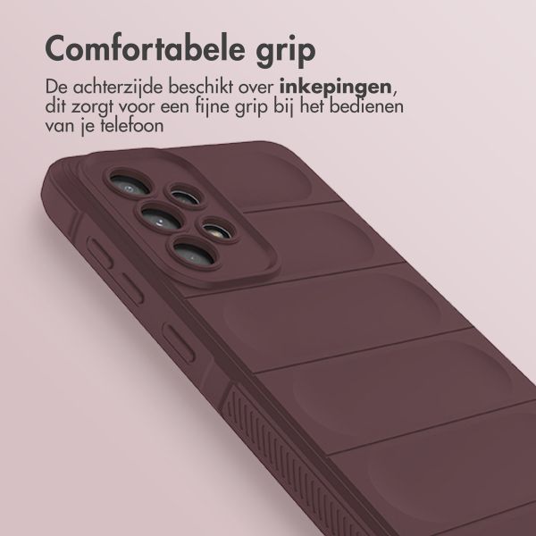 imoshion EasyGrip Backcover Samsung Galaxy A33 - Aubergine