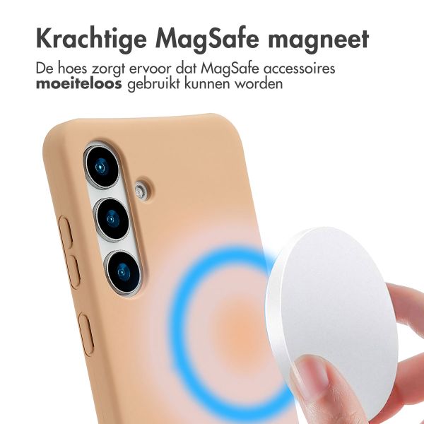 imoshion Color Backcover met afneembaar koord MagSafe Samsung Galaxy S24 / S25 - Beige