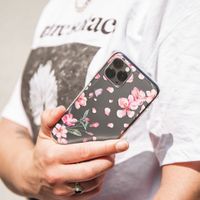 imoshion Design hoesje Samsung Galaxy A12 - Bloem - Roze