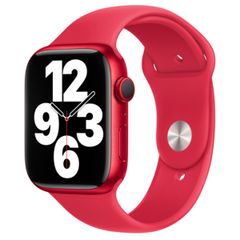 Apple Sport Band Apple Watch Series 1 t/m 11 / SE / Ultra (44/45/46/49 mm) - Red