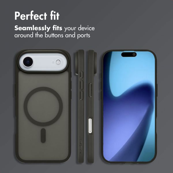 imoshion Colour Guard Back Cover with MagSafe Apple iPhone Air - Black