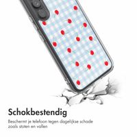 imoshion Design hoesje Samsung Galaxy A54 (5G) - Cherry Check