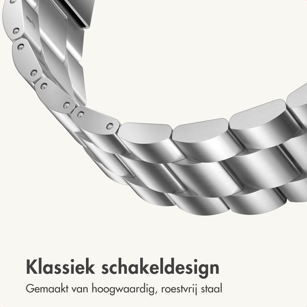imoshion Stalen bandje  - Universeel 20 mm aansluiting - Zilver