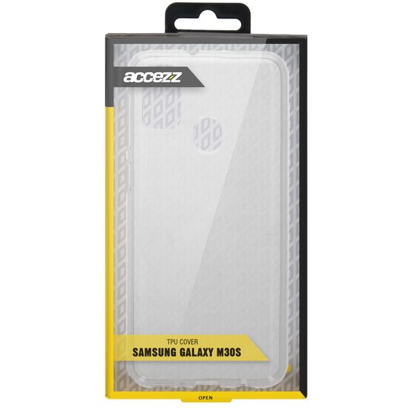 Accezz Clear Backcover Samsung Galaxy M30s / M21 - Transparant