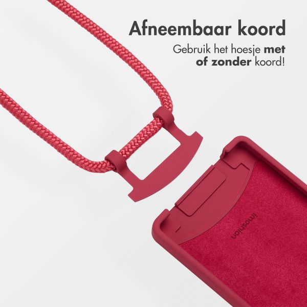 imoshion Color Backcover met afneembaar koord MagSafe Samsung Galaxy S25 Ultra - Red Raspberry