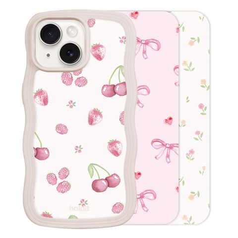 Holdit Print Pack Apple iPhone 13 / 14 / 15 - Pink Breeze