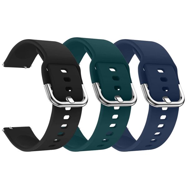 imoshion Siliconen bandje 3-pack voor Garmin Venu / Vivoactive 3 / Forerunner 245