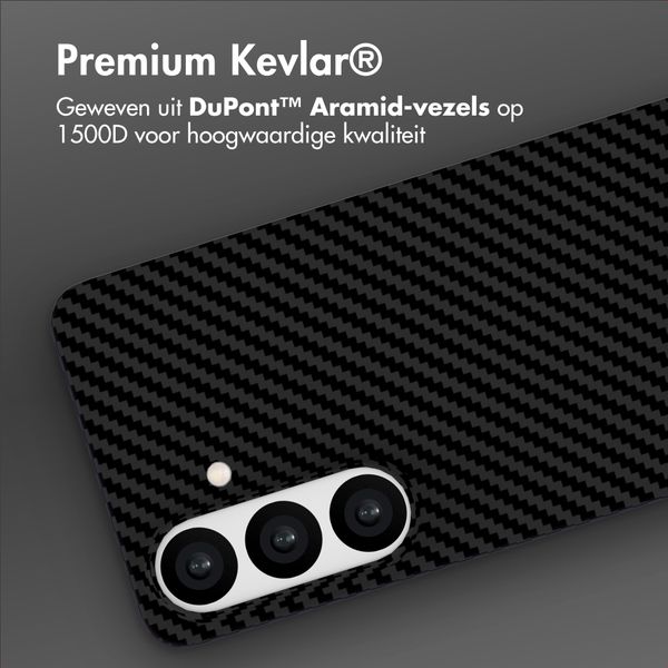 Accezz MagSafe Kevlar® Backcover Samsung Galaxy S26 - Zwart
