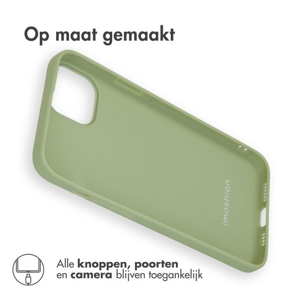 imoshion Color Backcover Apple iPhone 15 Plus - Olive Green