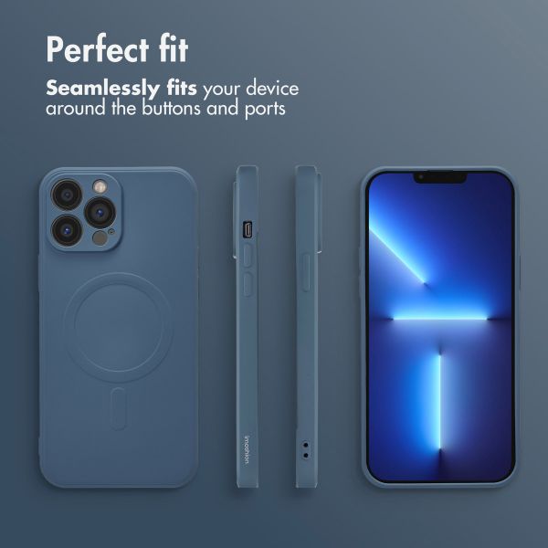 imoshion Colour Back Cover with MagSafe Apple iPhone 13 Pro Max - Dark Blue