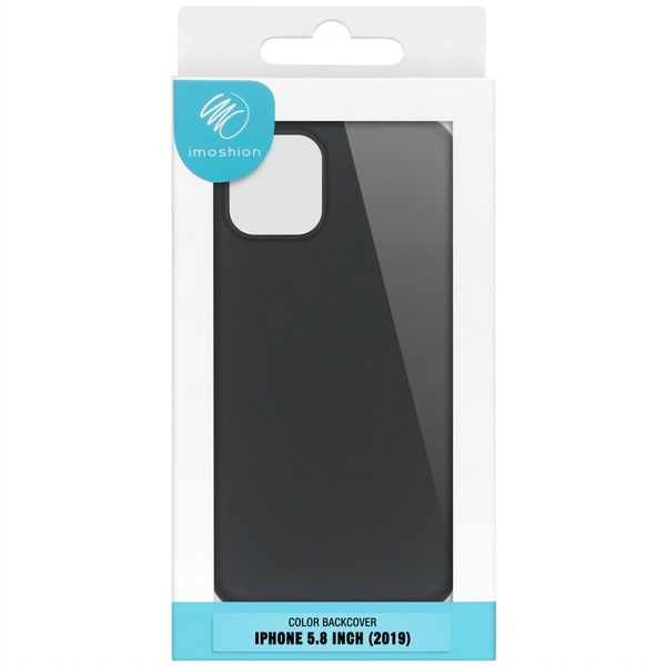 imoshion Color Backcover iPhone 11 Pro - Zwart