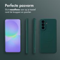imoshion Color Backcover met MagSafe Samsung Galaxy A37 (5G) - Donkergroen