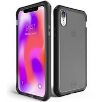 Itskins Supreme Frost Backcover iPhone Xr - Zwart / Grijs