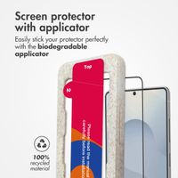 Accezz Tempered Glass Full Cover Screen protector with Applicator Samsung Galaxy S25 Edge