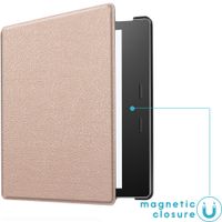 imoshion Slim Hard Case Sleepcover Amazon Kindle Oasis 3 - Rosé Goud