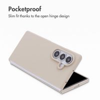 Accezz Liquid Silicone Case with MagSafe Samsung Galaxy Z Fold 8 Ultra - Stone