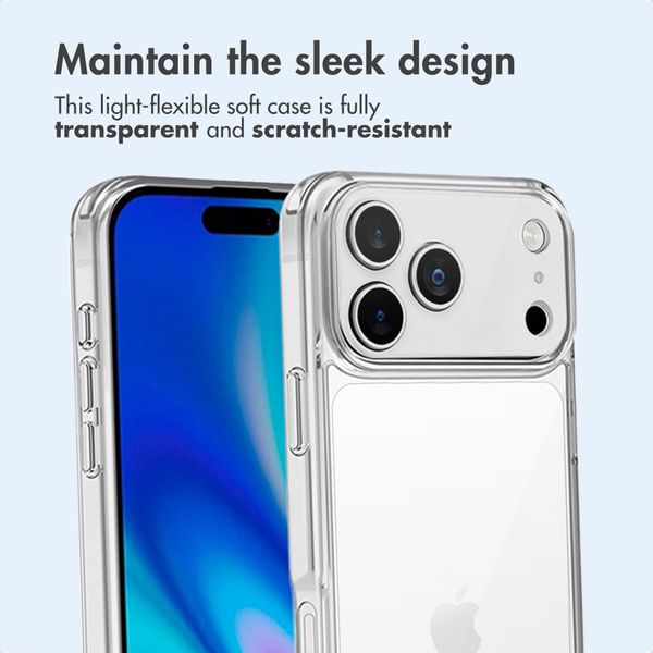imoshion Protective Back Cover Apple iPhone 17 Pro - Transparent