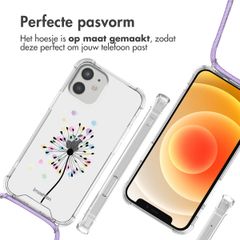 imoshion Design hoesje met koord Apple iPhone 12 Mini - Sandstone Dandelion
